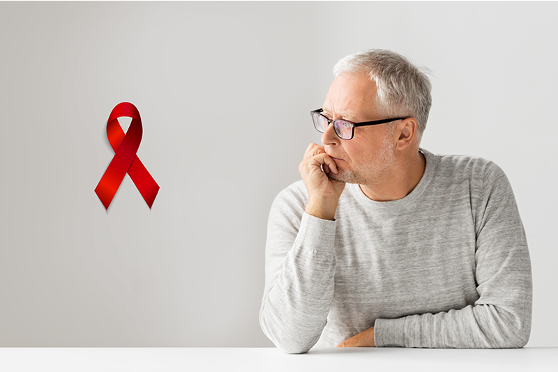 20% des Français atteints du sida en 2016 étaient des seniors